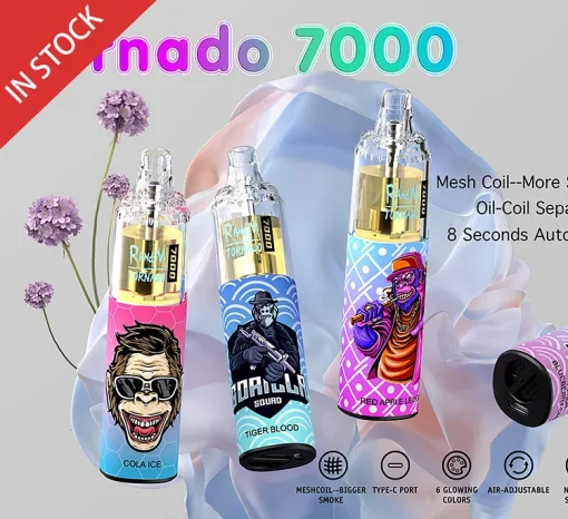 Randm Tornado 7000 Puffs