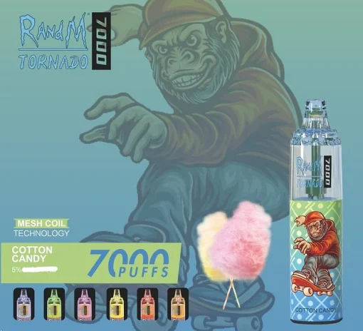 RandM Tornado 7000 Puffs