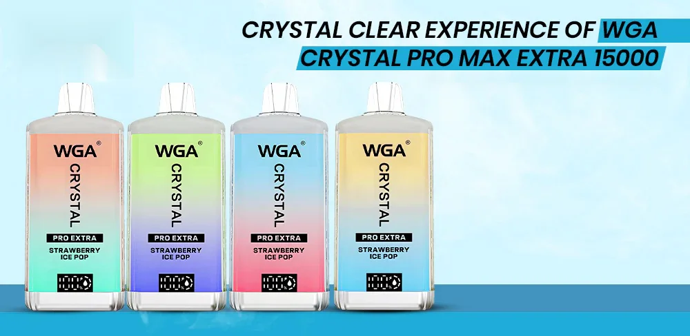 WGA Crystal Pro Max Extra 15000 Puffs 