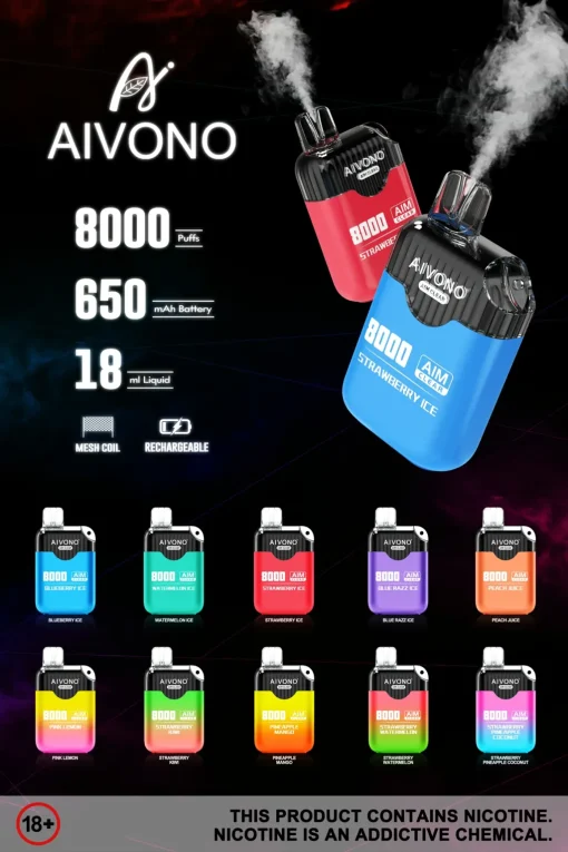 AIVONO-AIM-CLEAR-8000-Puffs