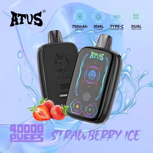 ATVS 40000 Puffs Dual Mesh Digital Screen Disposable Vape - Image 5