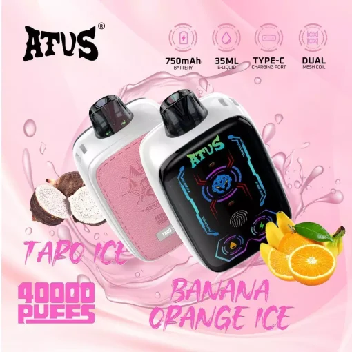 ATVS 40000 Puffs Dual Mesh Digital Screen Disposable Vape - Image 6